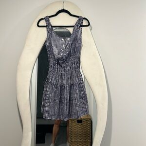 Seersucker Gingham dress. Gianluca dress. Will not sell lower than 280